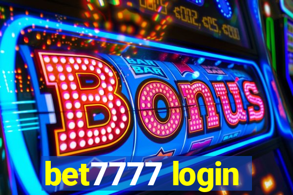 bet7777 login